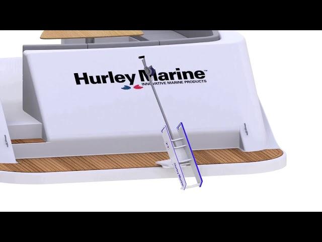 Hurley Marine H3O Dinghy Davit by BHG Marine