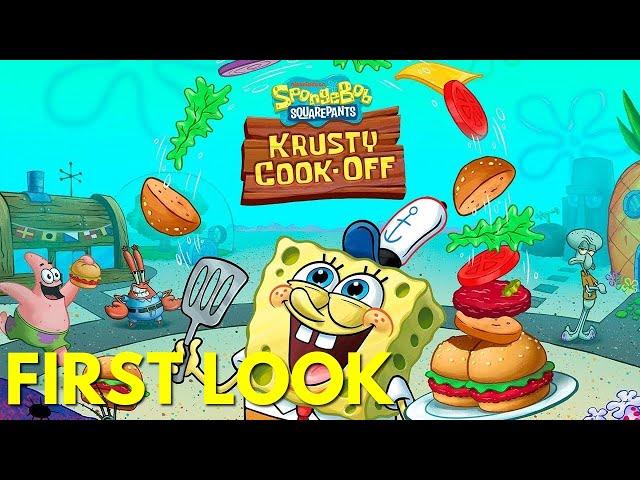 SpongeBob Mobile | SpongeBob: Krusty Cook-Off Gameplay First Look (Android/IOS)