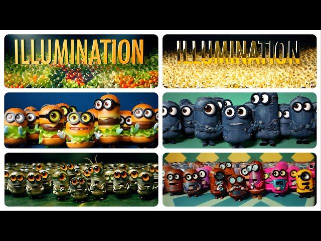 Illumination Intro with the Minions made by AI