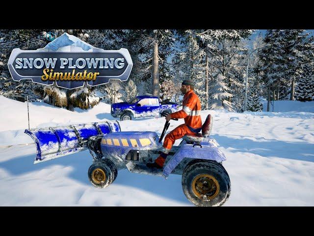 АВТОПАРК УВЕЛИЧИЛСЯ - Snow Plowing Simulator / Ранний доступ /