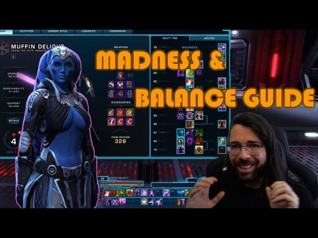 7.1 Madness Sorcerer and Balance Sage guide for SWTOR