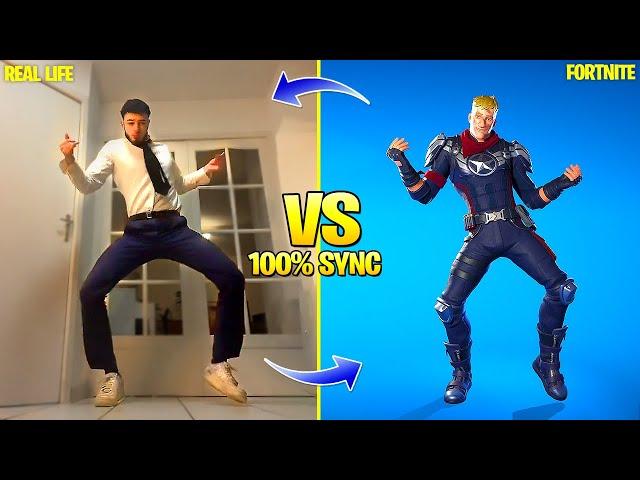 FORTNITE DANCES IN REAL LIFE (Hugo Hilaire, What You Want, Tiktok and Icon Series Dances)