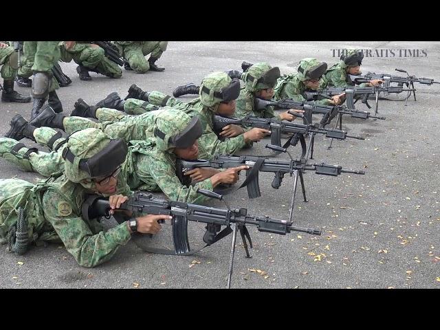 Section Automatic Weapon drill