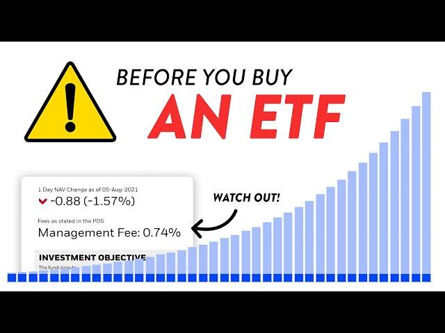 5 Things To Know Before Buying An ETF  |  Stock Market for Beginners