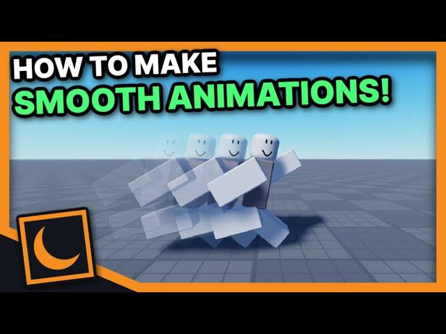 How to make SMOOTH animations in ROBLOX STUDIO! [Moon Animator Tutorial]