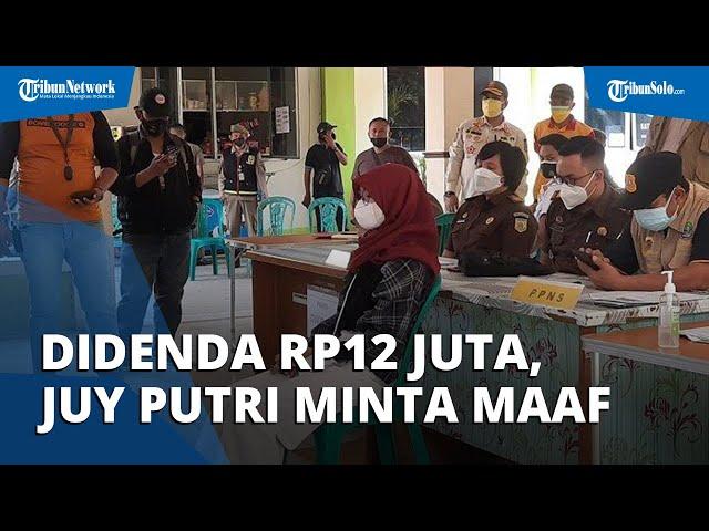 Bayar Denda Rp12 Juta, Seleb TikTok Juy Putri Minta Maaf soal Gelar Pesta: Jangan Ikutin Aku