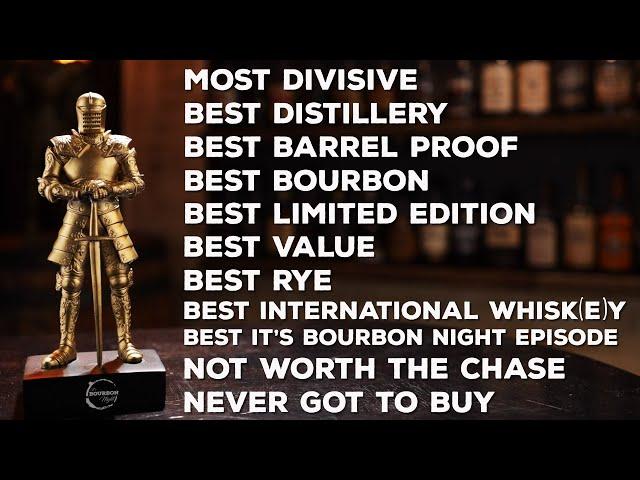 2021 BOURBON NIGHT AWARDS! (Best Whiskeys 100% Crowdsourced)