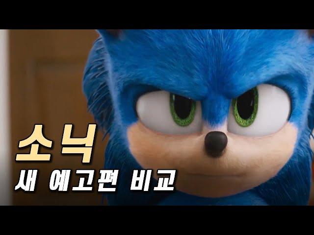 A Comparison of the Reformed Sonic the Hedge or New Trailer