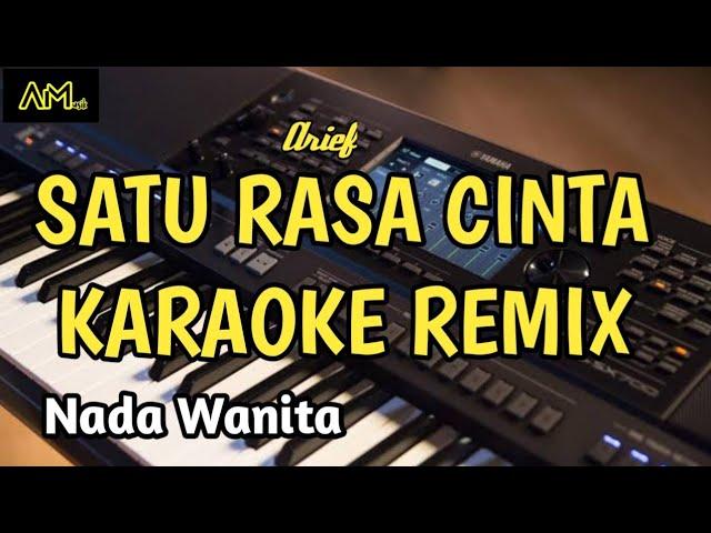 SATU RASA CINTA KARAOKE REMIX | Azura musik Rasa live di pentas