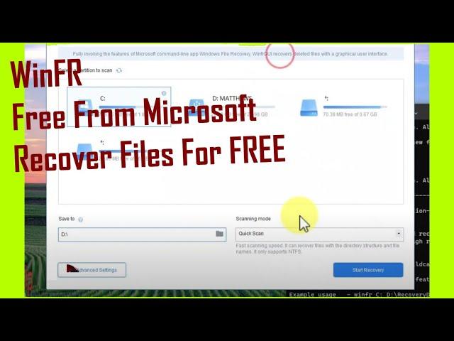 EASY! Windows File Recovery Tutorial: How to Use WINFR for Free
