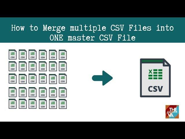 How to Merge Multiple CSV Files into One