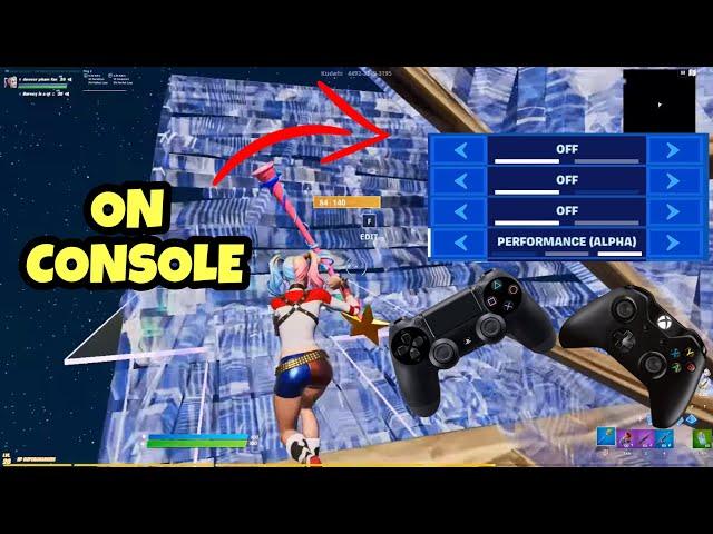 *NEW* How To Get PERFORMANCE MODE ON CONSOLE (PS4/XBOX/PS5) TEST