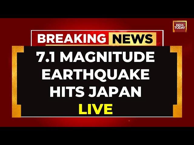 LIVE: 2 Massive Earthquakes Hit Japan, Tsunami Alert In Several Areas | Tsunami In Japan LIVE NEWS