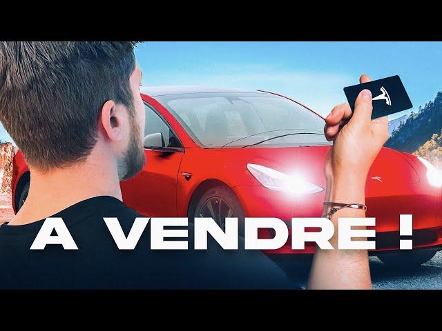 Après 3 ans, j'ai finalement vendu ma Tesla