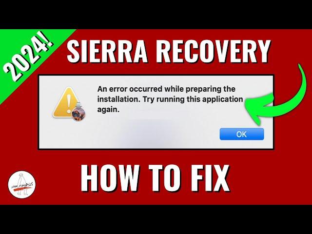 [FIXED] An error occurred while preparing the installation! macOS Sierra Recovery Error!