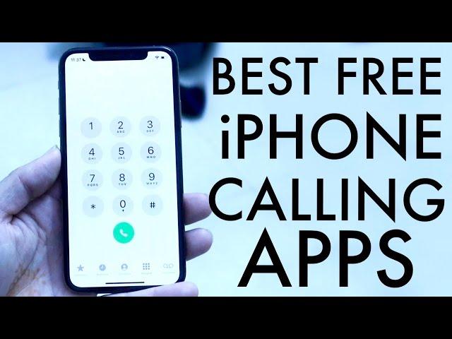 Best Free Calling Apps For iPhone! (2024)