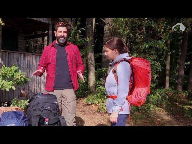 How to fit and adjust a hiking backpack TATONKA - EXPEDITION LIFE