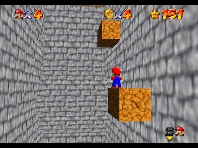 Super Mario 74 - Luminium Sphere - Bottomless Fortress (intended way)