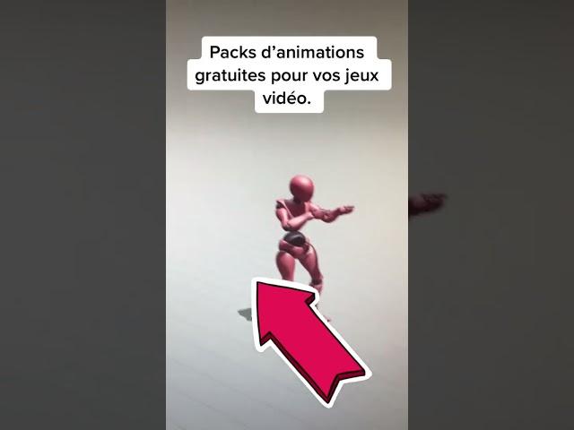 Packs d’animations gratuites pour vos jeux video #gamdesign #ue5 #unrealengine #unity #animations #g