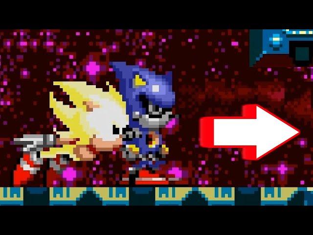 Super Sonic in Sonic CD v.3 [Sonic CD mods Gameplay]