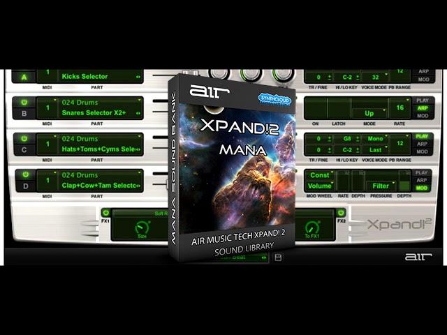 MANA XP SOUND BANK  AIR MUSIC TECH XPAND!2