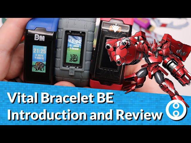 Digimon Vital Bracelet BE Introduction and Review