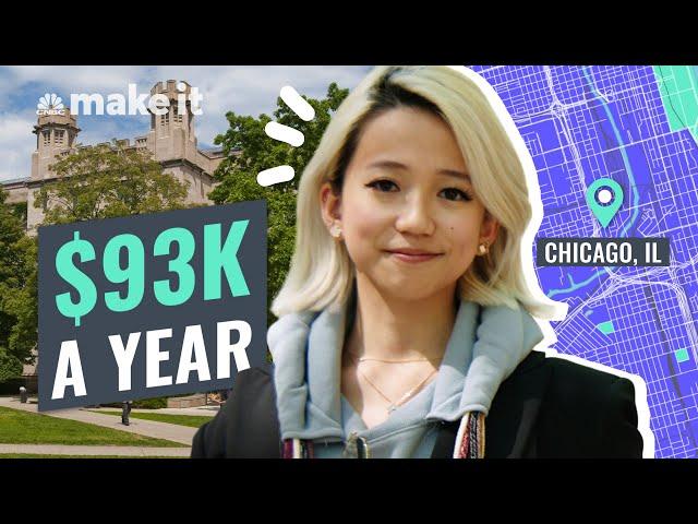 Living On $93K A Year At Age 21 In Chicago | Gen Z Money