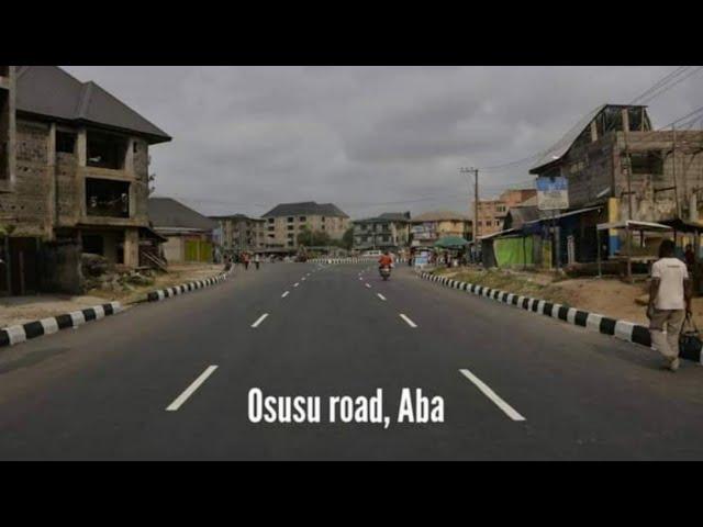 ROAD TRIP FROM UMULE ROAD TO NEW OSUSU ROAD, ABA,ABIA STATE,NIGERIA. #Nigeria