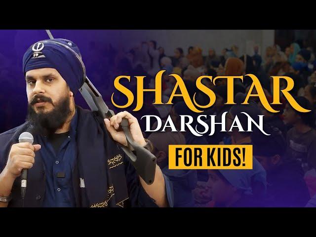 [KIDS TALK] Learn About The Guru's Shastar!