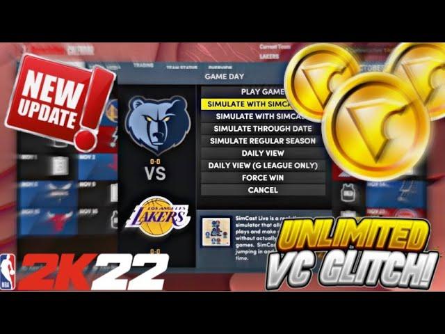 *NEW* FASTEST VC GLITCH NBA 2k22! 40,000 VC EVERY HOUR BEST VC METHOD  2k22 l  2k22 VC BEST METHOD