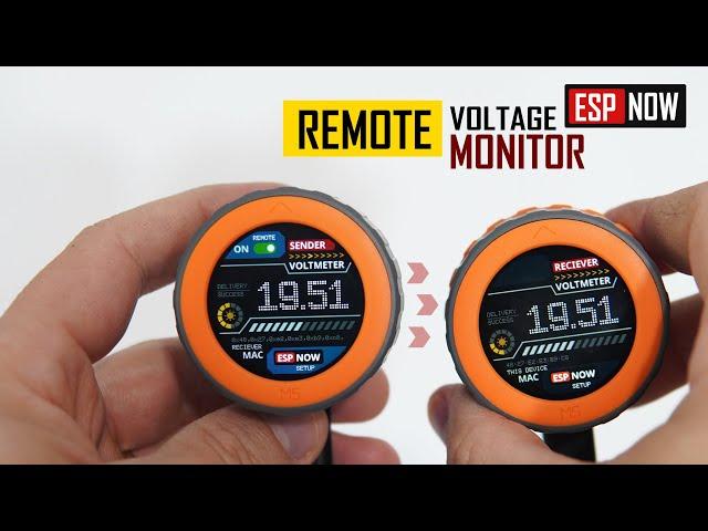 Remote Voltage Monitoring System Using ESP32 and ESP-NOW