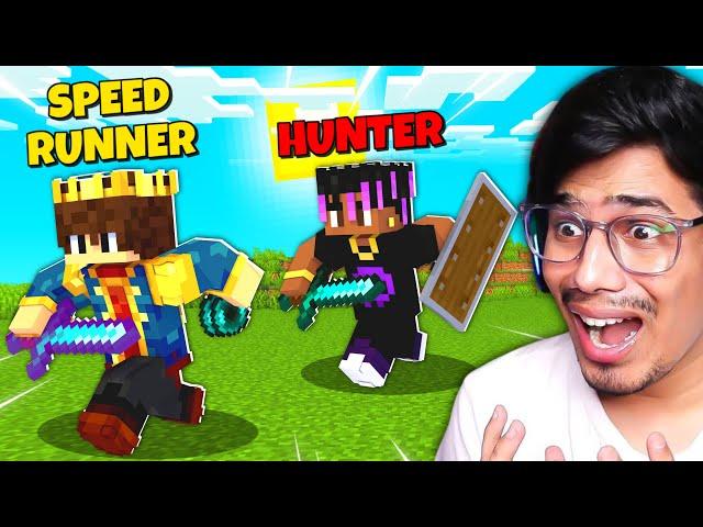 MINECRAFT SPEEDRUNNER VS HUNTER (Manhunt)