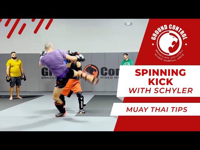 Muay Thai Spinning Kicks w/ Schyler