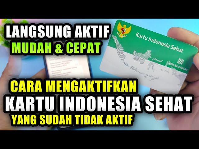 Cara mengaktifkan KIS yang sudah tidak aktif