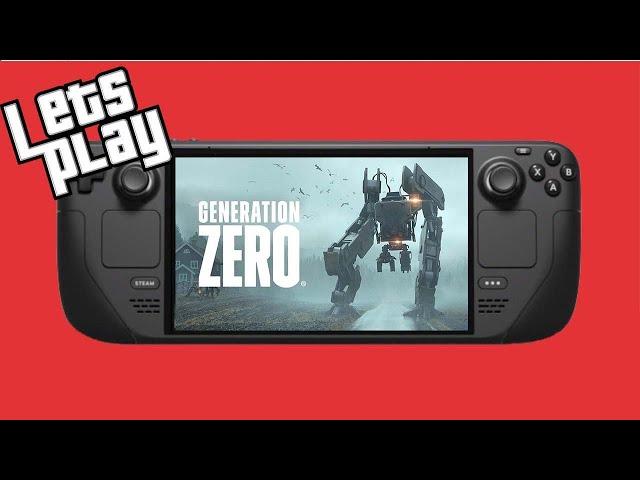 Generation Zero Steam Deck Gameplay