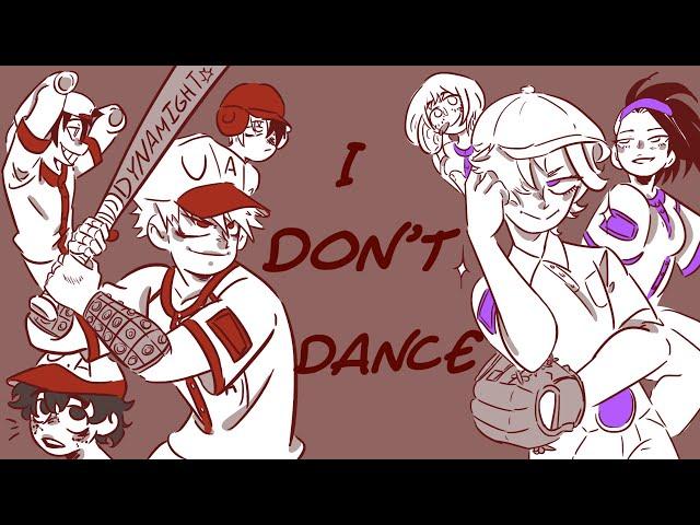 I Don't Dance// My Hero Academia Animatic (Bakugou x Aoyama)