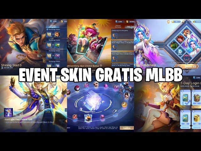 SKIN BARU VALIR ELITE GRATIS, COLLECTOR JANUARY AURORA,GATOT SENTINEL RESALE, STARLIGHT FEST VALE