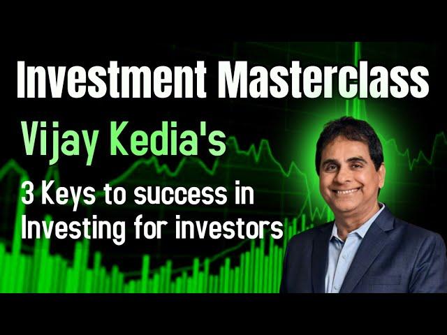 Vijay Kedia's 3 Shocking Secrets to Stock Market Success #stockmarkettips #investingwisely