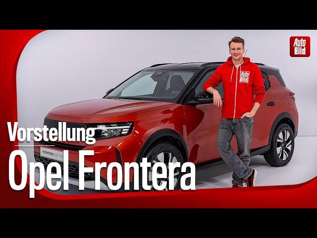 Opel Frontera (2024): Vorstellung mit Jan Götze