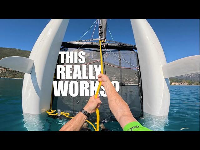 The forgotten method of catamaran capsize righting