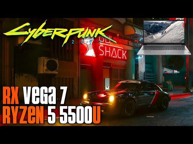 Lenovo IdeaPad 1 15ALC7 | Cyberpunk 2077 | Ryzen 5 5500U | RX Vega 7