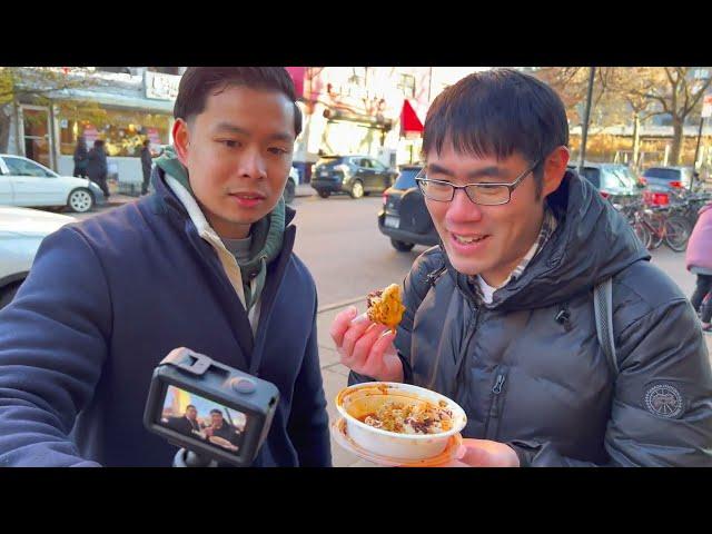 Eating Unique Spicy Chili Wontons in NYC | White Bear - Flushing, Queens