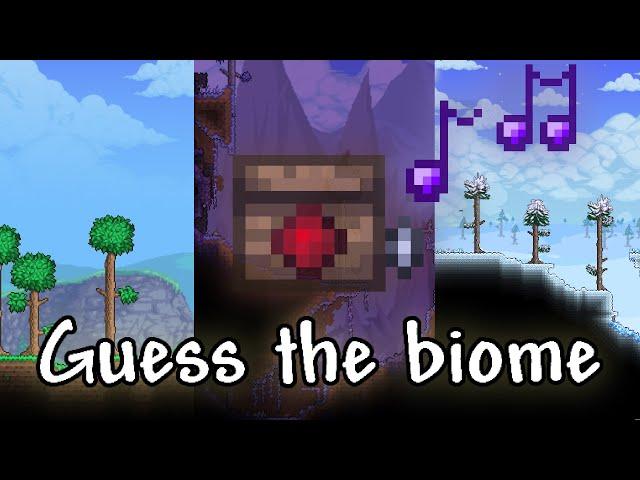 Can You GUESS The Terraria Biome by Its MUSIC?