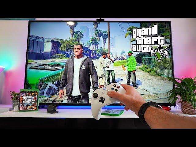 GTA 5- XBOX ONE S POV Gameplay Test, Graphics And Performance