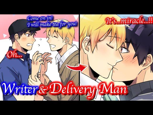 【BL Anime】An attractive man keeps mail-ordering stuff so that he can see his delivery man.