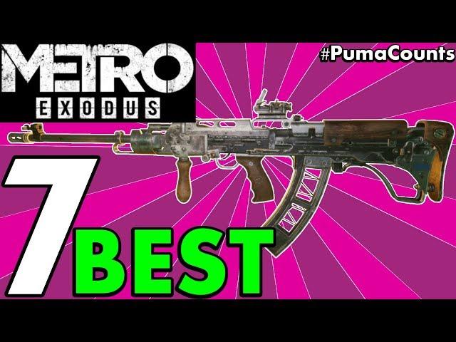 Top 7 Best Guns and Weapons in Metro Exodus (Top Weapons List with Customization Guide) #PumaCounts