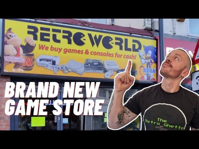 Hunting at a Brand New Video Game Store - Retro World