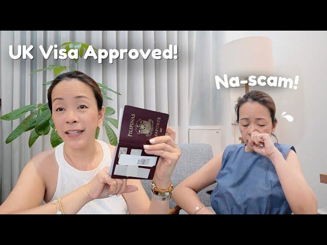 Approved UK visa + na-Scam ng P60K in a snap!   | Mommy Haidee Vlogs