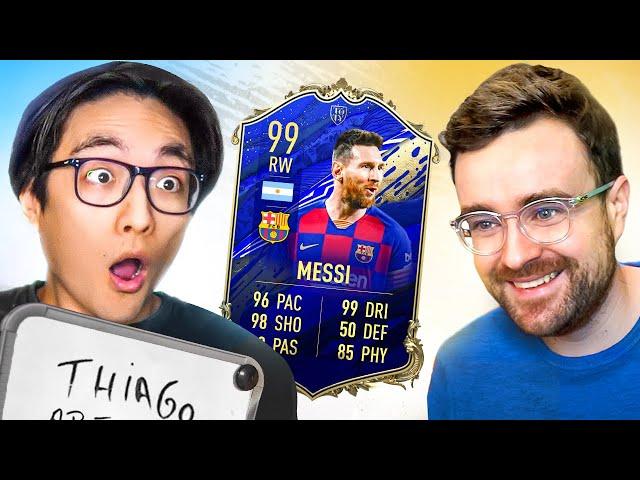 RETRO Squad Builder Showdown! BARCELONA LIONEL MESSI ON FIFA 20!!!