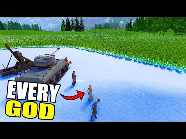 Every UEBS 2 GOD UNIT vs 8,000,000 ZOMBIE ARMY! - Ultimate Epic Battle Simulator 2